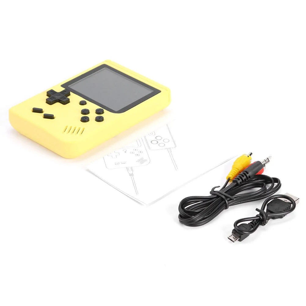 ALLOYSEED 500 Games Retro Handheld Console: Portable Gaming for Kids