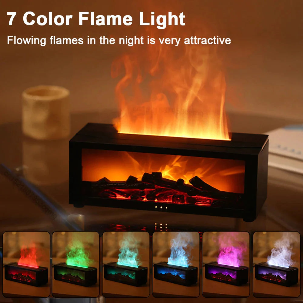 3D Flame Aromatherapy Diffuser