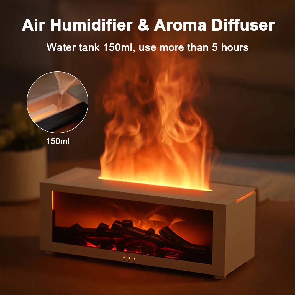 3D Flame Aromatherapy Diffuser