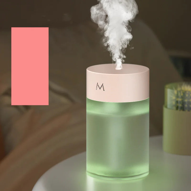 Household Silent Large Spray Colorful Water Drop Humidifier